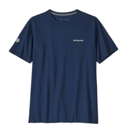 T-Shirt Patagonia Fitz Roy Icon Responsibili-Tee Unisex Lagom Blue-XS