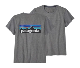 T-Shirt Patagonia P-6 Logo Responsibili-Tee Gravel Heather-S