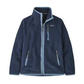 Vest Patagonia Kids Retro Pile Jacket New Navy/Light Plume Grey