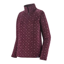 Zip Sweatshirt Patagonia Women Capilene Midweight Zip Neck Night Plum