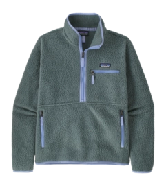 Gilet Patagonia Femme Retro Pile Marsupial Nouveau Green