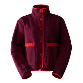 Pull The North Face Femme Cragmont Fleece Jacket Boysenberry Fiery Red