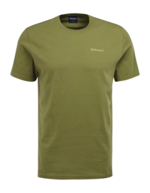 T-Shirt Barbour Kentrigg Tee Herren Burnt Olive-XL