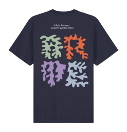 T-Shirt Arte Antwerp Men Tommy Back Arte Navy-M