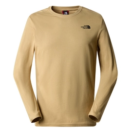 T-shirt The North Face Homme L/S Red Box Tee Khaki Stone-M