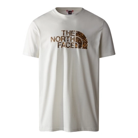 T-shirt The North Face Homme S/S Easy Tee Gardenia White Coal Bro-XS
