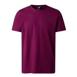 T-Shirt The North Face S/S Redbox Tee Herren Boysenberry
