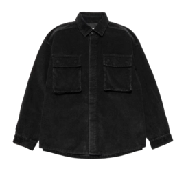 Taikan Men's Black Corduroy Jacket Shirt