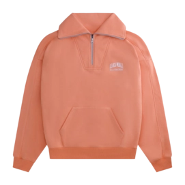 Trui Osaka Women Half Zip Sweater Peach