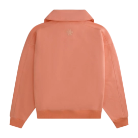 2---13581-Women Half Zip Sweater-Peach-2-_no-bg