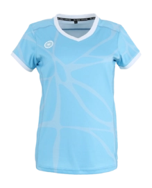T-shirt de Tennis The Indian Maharadja Girls Kadiri Marble Blue