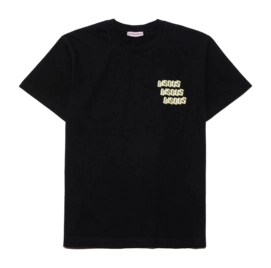 T-Shirt Bisous Men Bisous x3 Back Black