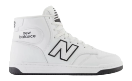 Sneaker New Balance 480H Unisex White Black-Schuhgröße 40