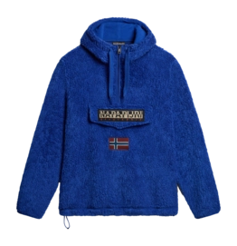 Jumper Napapijri Men T-Burgee Half Zip Hoody Blu Mazarin B5A