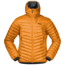 Jacket Bergans Men Senja Down Light Hood Golden Field/ Husky Blue