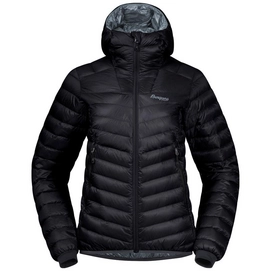 Jas Bergans Women Senja Down Light Hood Dark Shadow Grey/Husky Blue