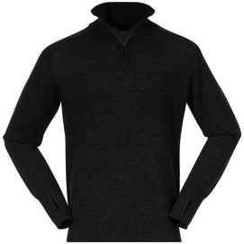 Pullover Bergans Ulriken Light Merino Jumper Herren Dark Shadow Grey