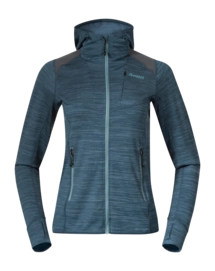 Vest Bergans Women Rabot Active Mid Hood Orion Blue