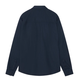 2---10271703-5276 - Carson herringbone shirt - 7000 Navy - Extra 1-_no-bg