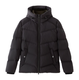 Jacket Woolrich Men Premium Down Jacket Black-L
