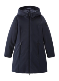 Parka Woolrich Femme Firth Down Parka Melton Blue
