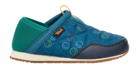 Teva Kids ReEmber Smileio Blue Coral Total Eclipse
