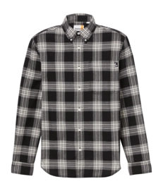 Chemise Timberland Homme Solucell Tartan Shirt Black YD