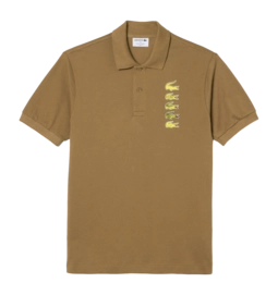 Polo Shirt Lacoste Men PH3474 Classic Fit Cookie