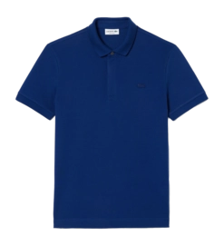 Polo lacoste bleu marine hotsell