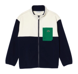 Zip Sweatshirt Lacoste Kids SJ1236 Navy Blue/ Lapland-Multico