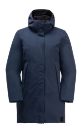 Jacke Jack Wolfskin Salier Coat Damen Night Blue