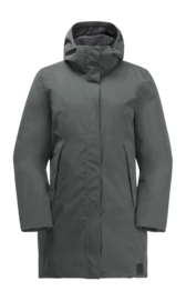 Jacke Jack Wolfskin Salier Coat Damen Grey