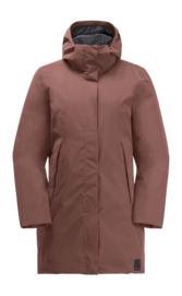 Jacke Jack Wolfskin Salier Coat Damen Wild Ginger