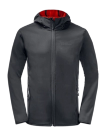 Jacke Jack Wolfskin Bornberg Hoody Herren Phantom