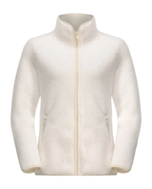 Gilet Jack Wolfskin Women Veste High Curl Cotton White