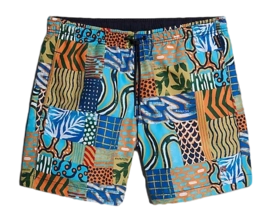 Swimming Shorts Napapijri Men's V-Vail 1 Patchwork