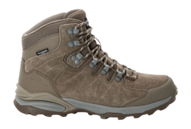 Wanderschuhe Jack Wolfskin Refugio Texapore Mid Damen Chestnut
