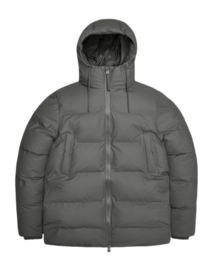 Jas Rains Unisex Alta Puffer Parka W3T4 Grey