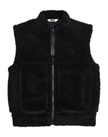 Weste Rains Kofu Fleece Bomber Vest T1 Unisex Black