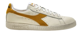 Baskets Diadora Femme Game L Low Waxed Suede Pop White Calendula-Taille 38