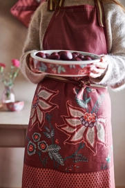 Pip Studio Flower Festival FW2023 Textiles Dark Pink 03