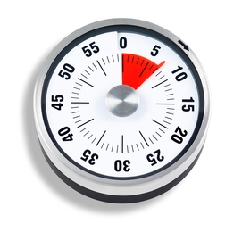 Küchenuhr ADE Mechanisch 60 Min Schwarz
