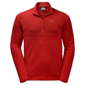 Trui Jack Wolfskin Arco Men Fiery Red Stripes