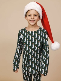 Chemise à Manches Longues Snurk Enfant Pingouin Noël