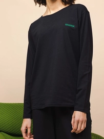 Long Sleeve Shirt Snurk Women Black