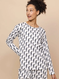 Chemise à Manches Longues Snurk Femme Pingouin