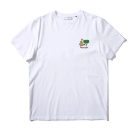 T-Shirt Edmmond Studios Men Oso Y Madroño Plain White