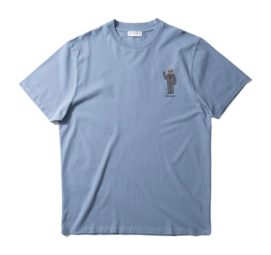 T-Shirt Edmmond Studios Men Stock Market Plain Steel 2023