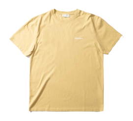 T-Shirt Edmmond Studios Men Mini Logo Plain Light Yellow 2023