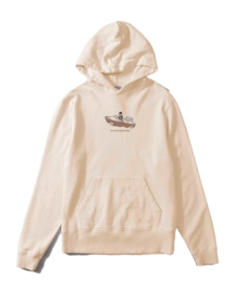 Hoodie Edmmond Studios Men Basil Hoodie Plain Vanilla 2023